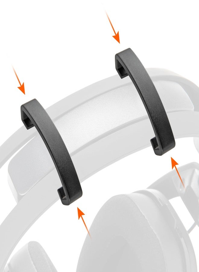 WC ClampZ A50 - Headband Support Brace Clamps (2-Pack) Compatible with Astro A50 Gen 4, Gen 5, A50X, & More by Wicked Cushions | Prevent Headband Flipping & Maximize Comfort | Black - Image 5