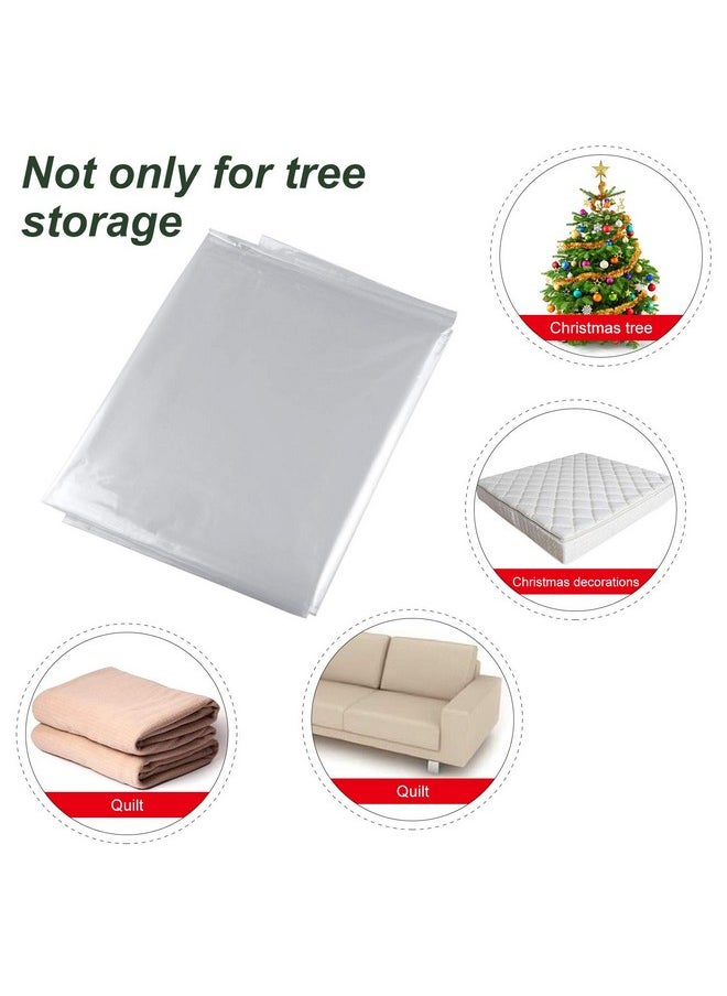 Tuparka TUPARKA Furniture Cover Plastic Storage Bag Heavy Duty Water Resistant Sofa Slipover for Moving Long Term Storage, 110 x 72 inches  - Image 5