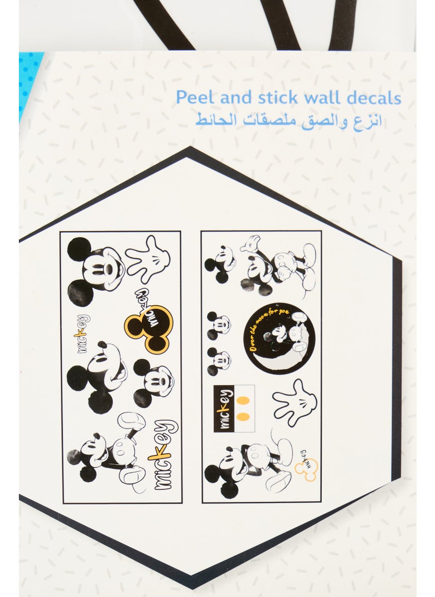 Disney 2 Sheets Mickey Mouse Peel And Stick Wall Decals Stickers, Multicolor  - Image 2