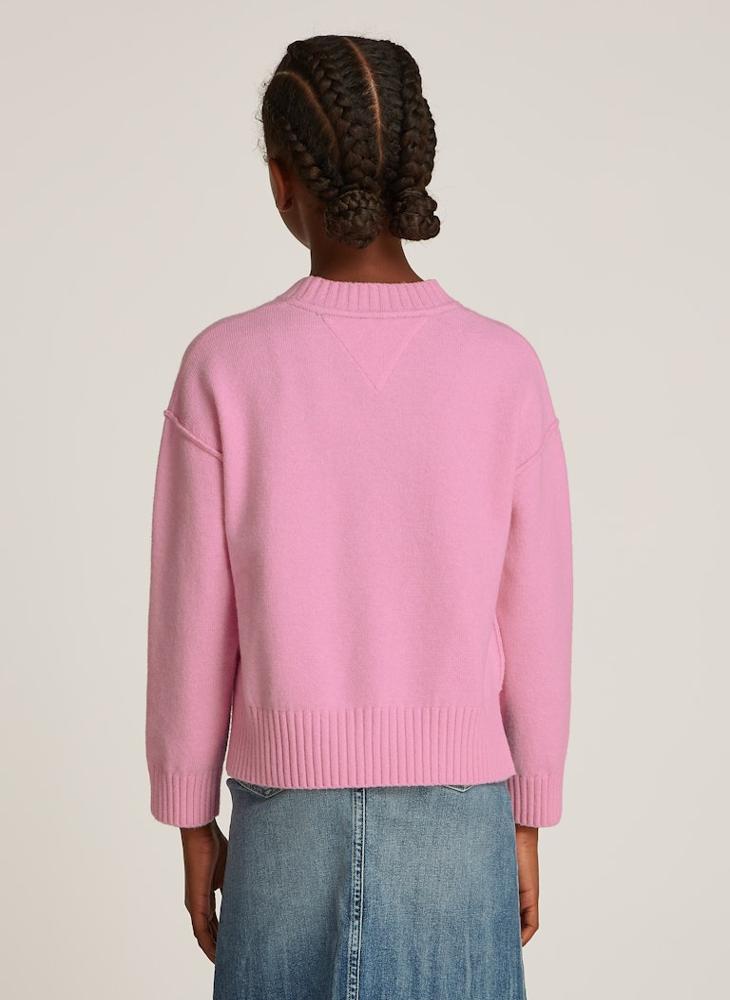 TOMMY HILFIGER Kids New York Detail Logo Sweater - Image 2