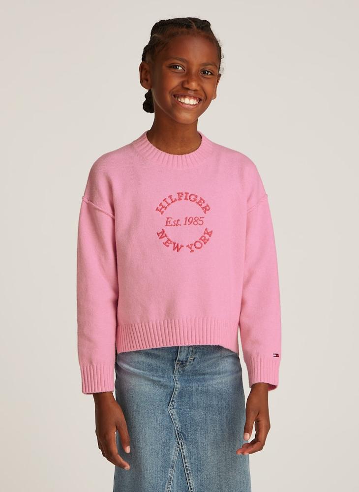 TOMMY HILFIGER Kids New York Detail Logo Sweater - Image 1