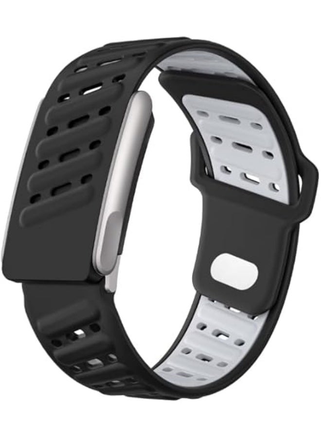 Silicone Sport Band Compatible with WHOOP 5.0 – Adjustable Breathable Waterproof Replacement Wrist Strap for Men & Women - Image 1