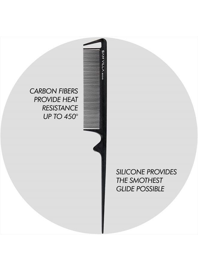 Sam Villa - Signature Series Rat Tail Comb Cutting, Styling & Teasing Comb - Image 1