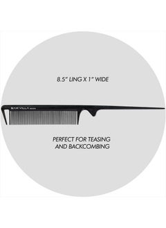 Sam Villa Signature Series Rat Tail Comb Cutting, Styling & Teasing Comb  - Image 4