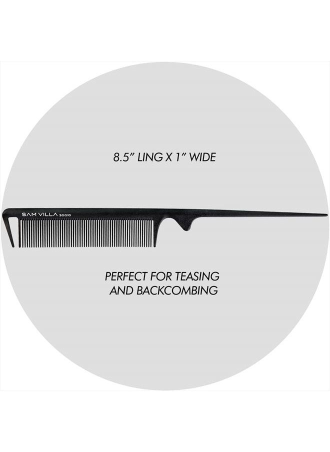 Sam Villa - Signature Series Rat Tail Comb Cutting, Styling & Teasing Comb - Image 1