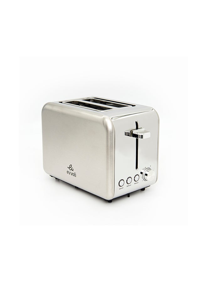 evvoli 2-Slice Toaster 2 Slices 950 W EVKA-TO7HS Silver - Image 2