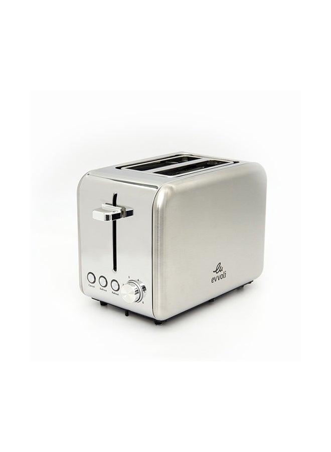 evvoli 2-Slice Toaster 2 Slices 950 W EVKA-TO7HS Silver - Image 1