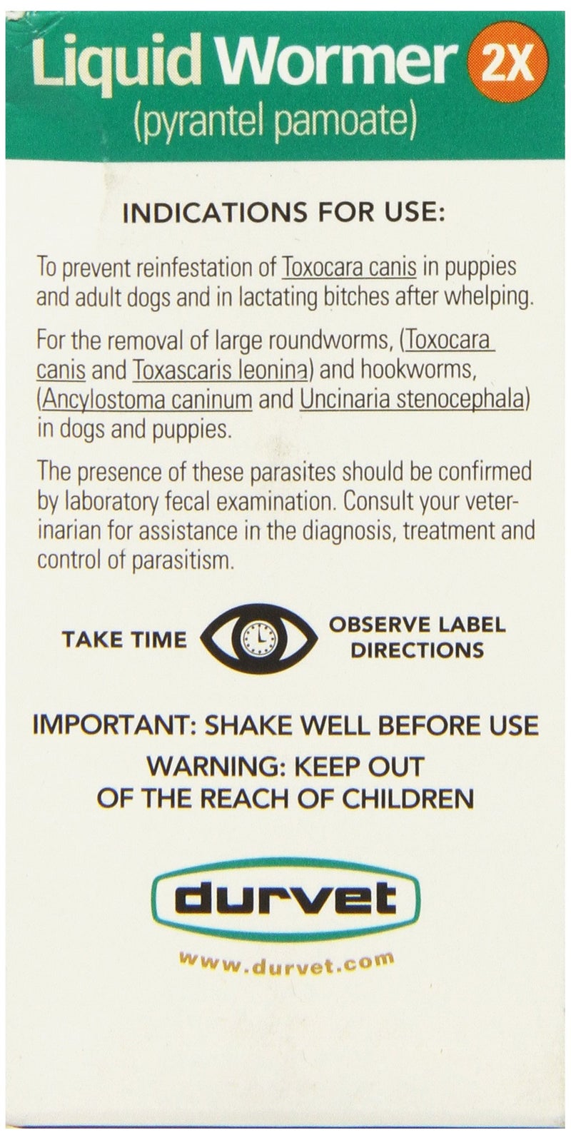 Durvet 2X Liquid Wormer, 2-Ounce - Image 3