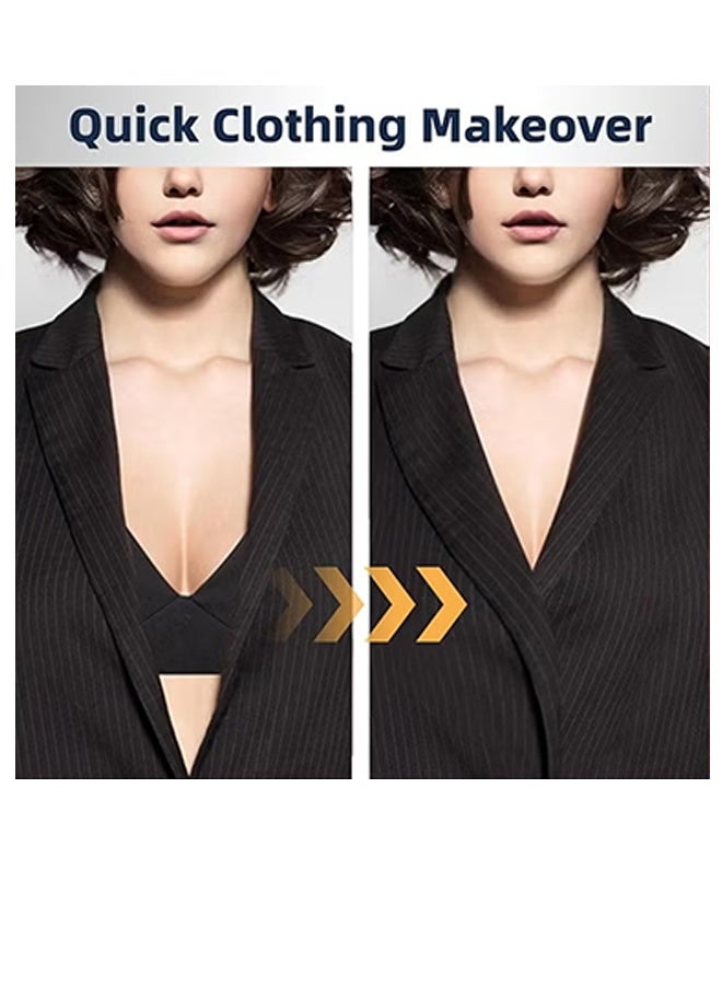 يلا جوي مجموعة مسدس وضع علامات على الملابس، مسدس غرز صغير للملابس، مسدس وضع علامات على الملابس، يأتي مع 5 إبر دقيقة، 600 مشبك أسود و600 أبيض، مسدس خياطة سريع الغرز للملابس، وردي - Image 5