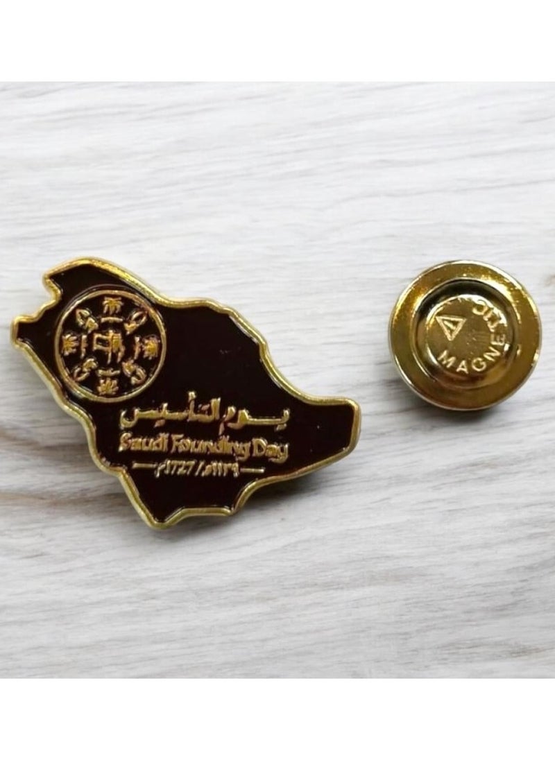 Toy Box Saudi Founding Day Magnetic Brooch-3pc  - Image 3