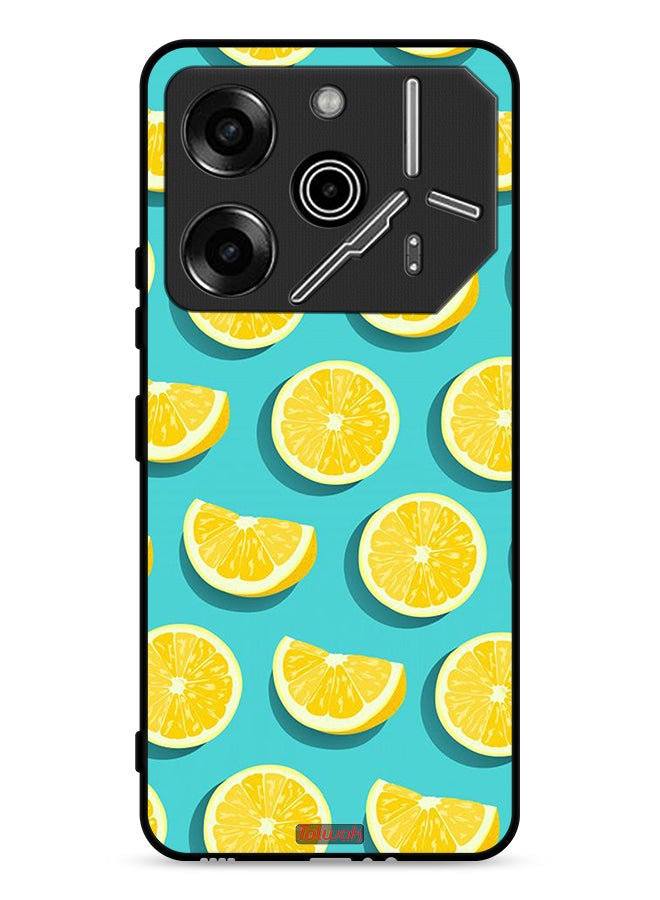 Tolwak Tecno Pova 6 Pro 5G Protective Case Cover Pattern Of Oranges - Image 1