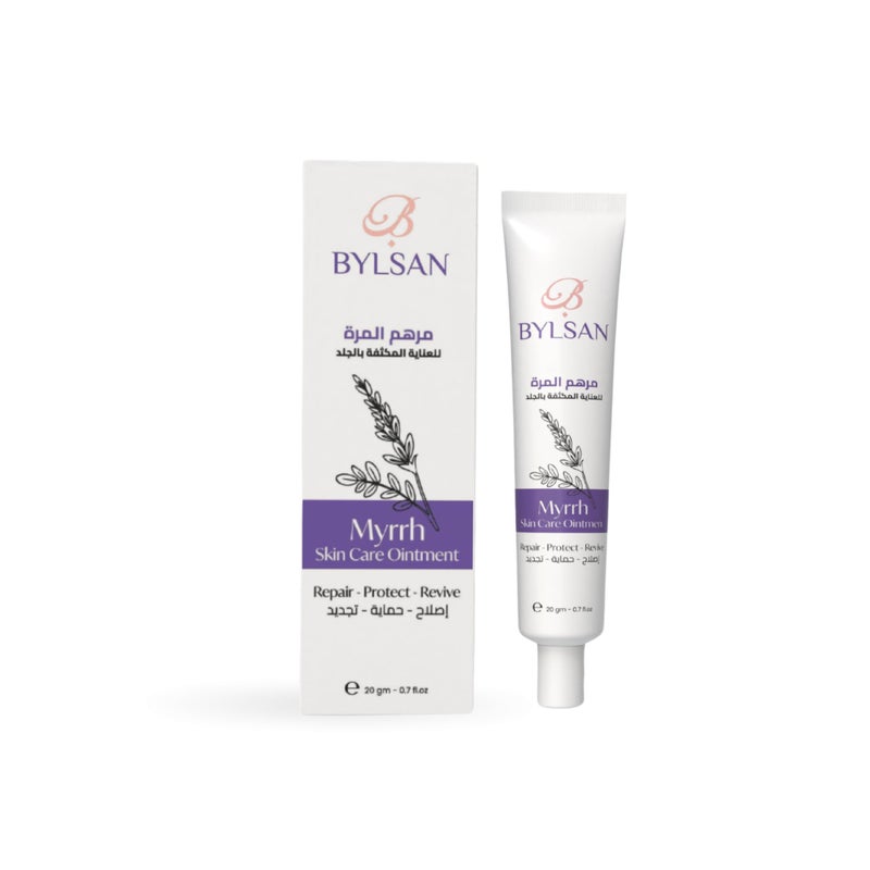 BYLSAN Myrrh & Shea Butter Skin Care Ointment | Natural Formula with Beeswax and Botanical Oils for Skin Comfort and Care - Image 1