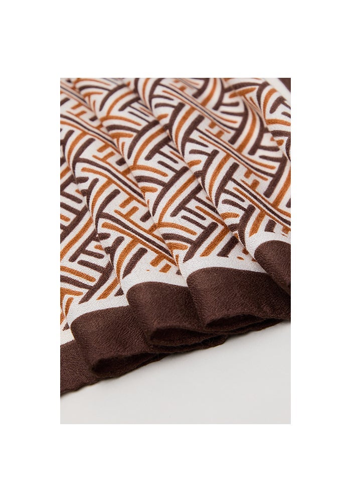 R&B Patterned Scarf - Image 3