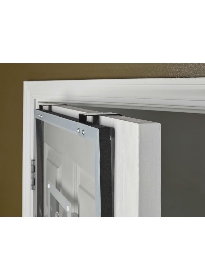 Silverback LED Light-Up Over the Door Mini Basketball Hoop - 18" - Includes Mini Basketball and Air Pump - Image 1