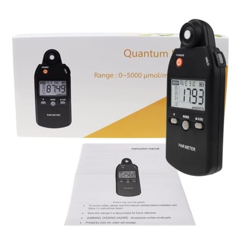 GAIN EXPRESS Quantum PAR Meter for LED Grow Light Full Spectrum PPFD Meter High Precision Quantum Sensor, Light Meter for Plants, Greenhouse and Farming Lux Meter Tester 400-700nm - Image 3