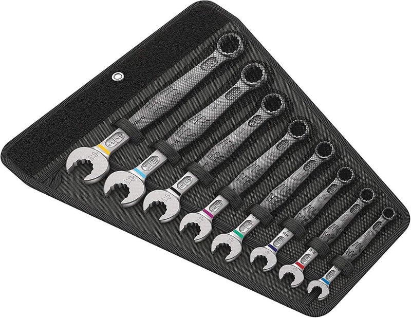 ويرا مجموعة أدوات WERA 6003 Joker 8 Imperial، تحتوي على مفتاح تركيب مزدوج، نوع Imperial - 05020241001 - Image 1