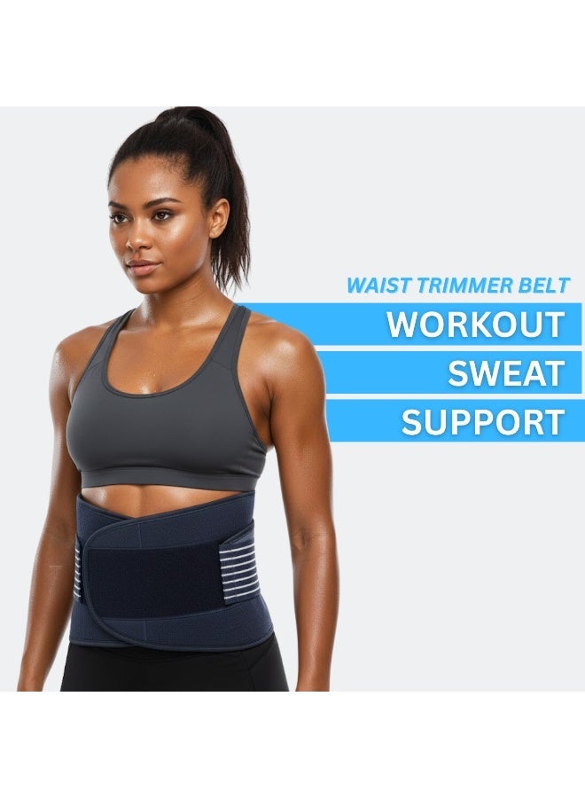 جودز فور لايف - حزام مشد للخصر للرجال والنساء - حزام شد الخصر الرياضي القابل للتمدد لنحت الجسم، يعزز قوة العضلات ويساعد في فقدان الوزن - Image 2