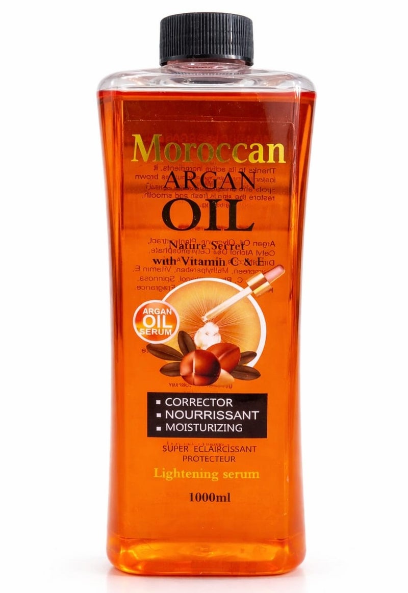 Moroccan Argan Oil With Vitamin C And E 1000 ml