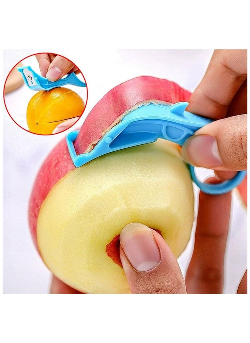 Oasisgalore - 2 Pcs Vegetable and Fruit Peeler – Kitchen Tool with Plastic Handle - Image 1