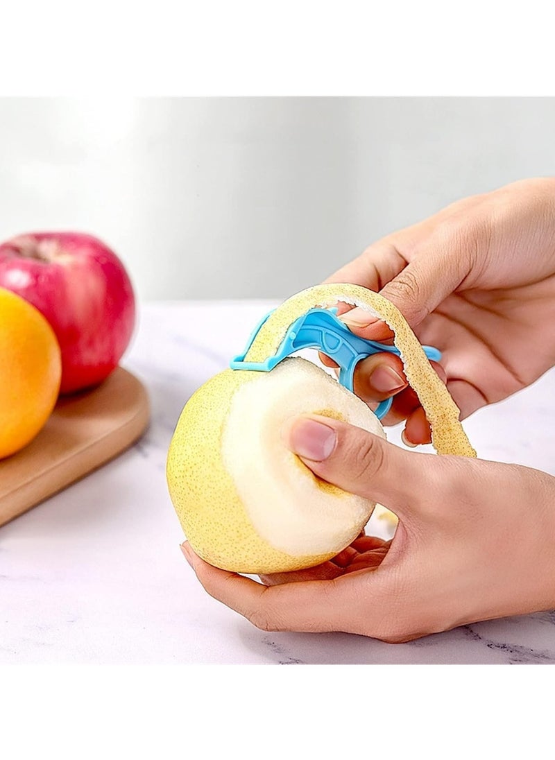 Oasisgalore - 2 Pcs Vegetable and Fruit Peeler – Kitchen Tool with Plastic Handle - Image 1