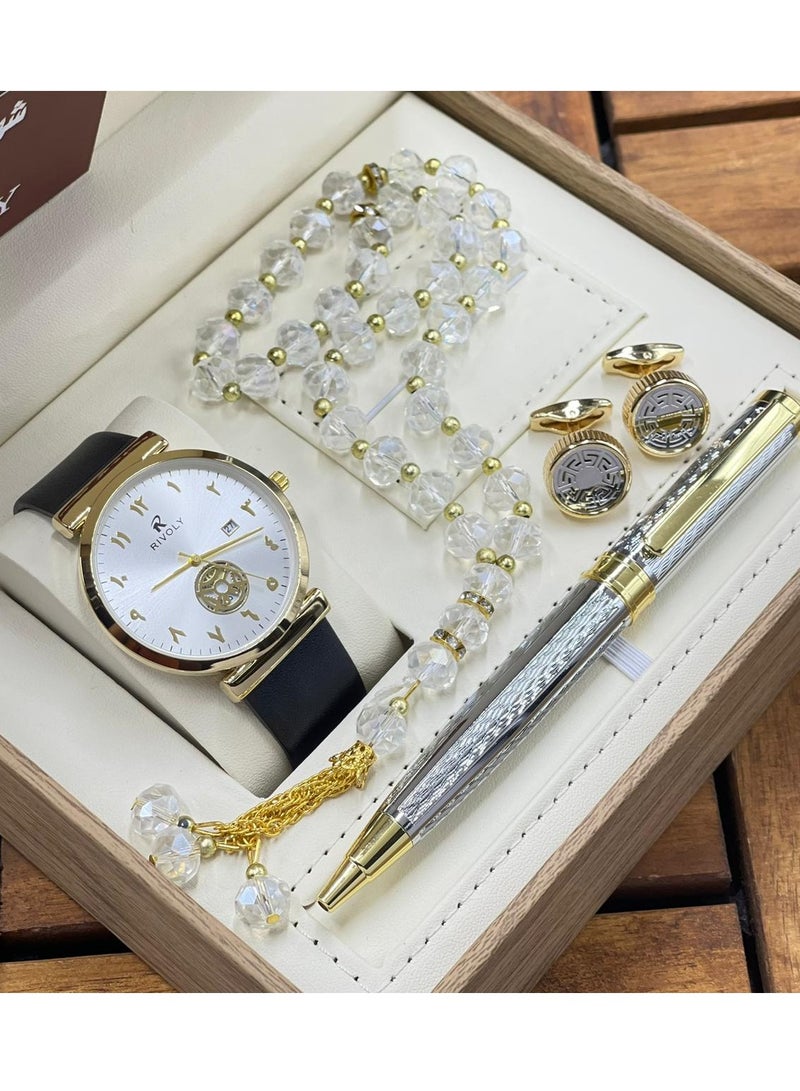 Rivoly A men's watch set consisting of four pieces