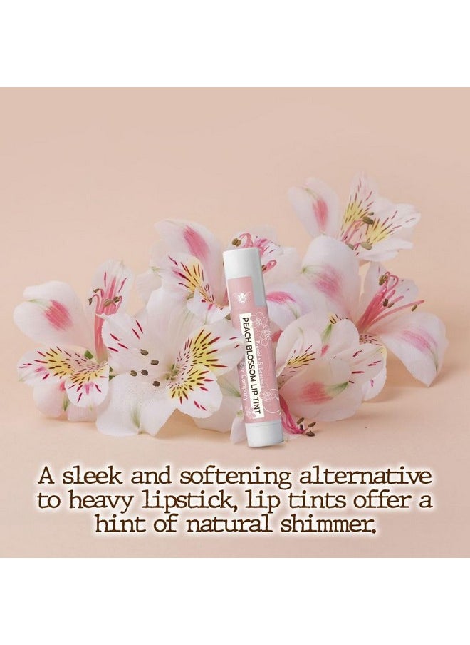 Savannah Bee Company Peach Blossom Lip Tint Moisturizing Lip Tint For Dry Lips  - Image 2