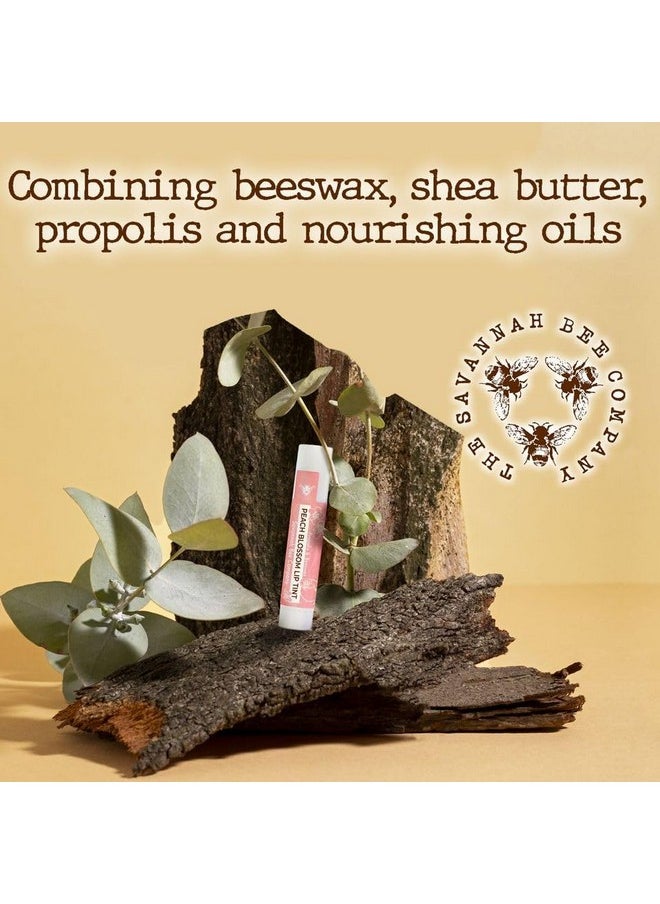 Savannah Bee Company Peach Blossom Lip Tint Moisturizing Lip Tint For Dry Lips  - Image 4