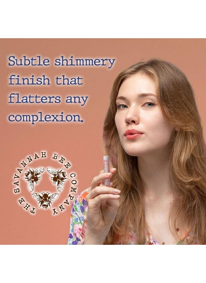 Savannah Bee Company Peach Blossom Lip Tint Moisturizing Lip Tint For Dry Lips  - Image 3