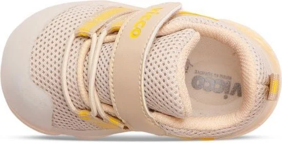 VICCO Orante 346.E24Y.150 Girls Lighted First Step Shoes Beige 19-21
