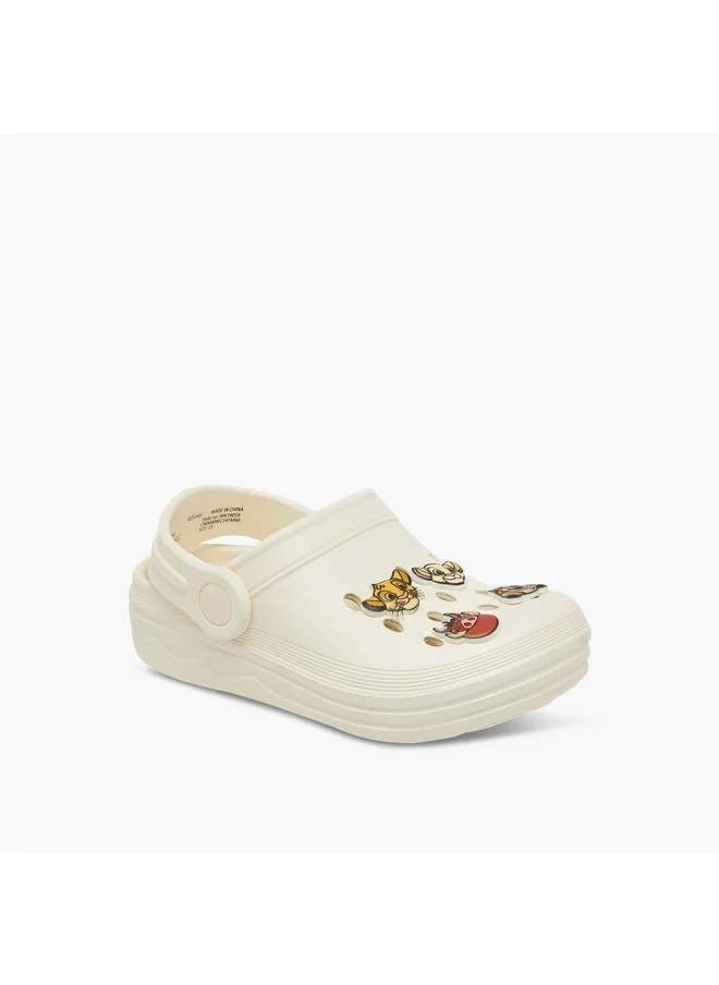 Disney Boys The Lion King Accent Slip-On Clogs