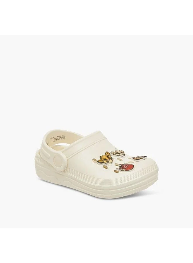 Disney Boys The Lion King Accent Slip-On Clogs