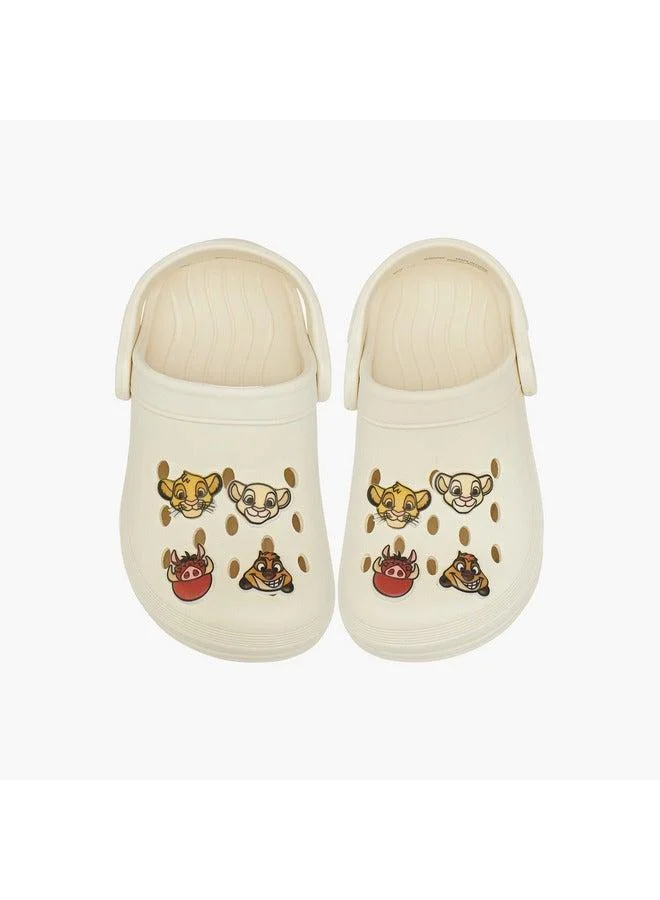 Disney BEIGE Boys The Lion King Accent Slip-On Clogs for Men | Best Price UAE