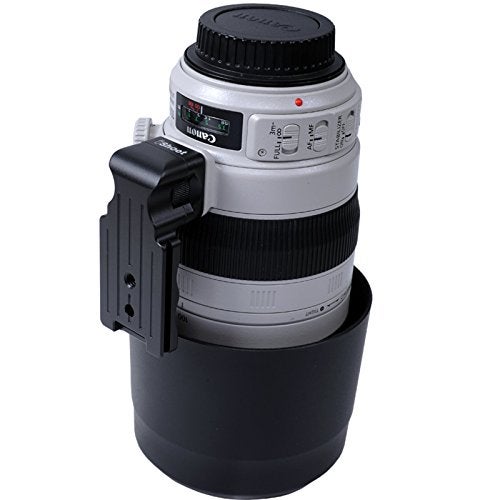 iShoot Lens Collar Foot Tripod Mount Ring Stand Base for Canon EF 100-400mm f/4.5-5.6L IS II USM Bottom is Camera Quick Release Plate Compatible with Ball Head of Arca-Swiss Standard Interface - Image 4