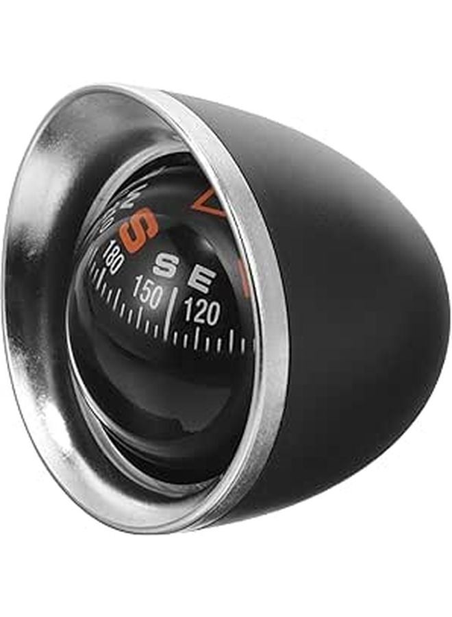 Black Car Dashboard Compass for Vehicle Navigation and Off Road SUV RV Marine Use - Image 1