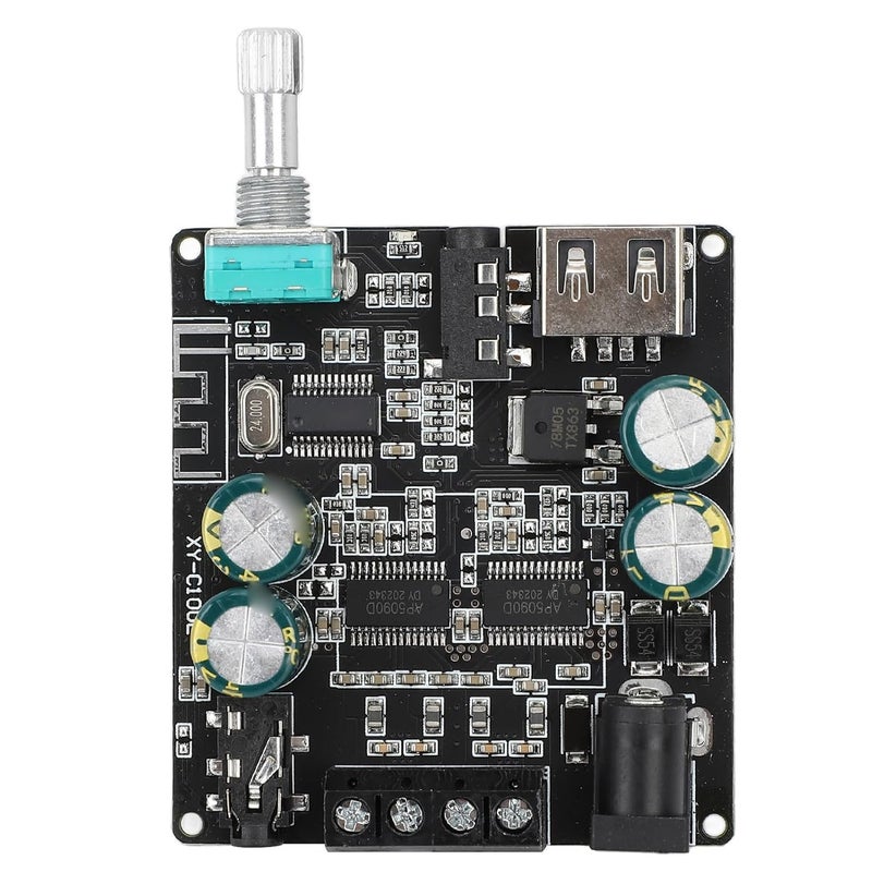 XY C100L Bluetooth Digital Amplifier Board Stereo Dual Channel MP3 Decoding USB Sound Card - Image 5