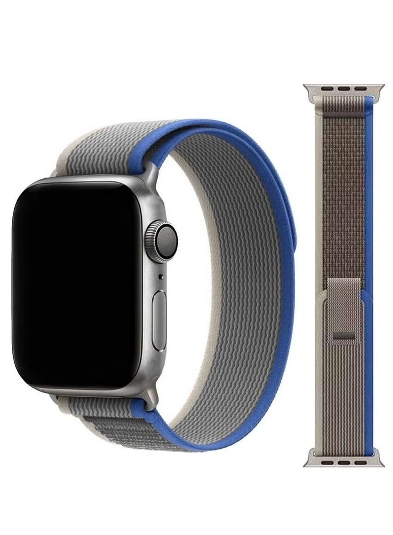 فيسوس 2 حزمة لساعة تريل باند 49 مللي متر 45 مللي متر 44 مللي متر 42 مللي متر نايلون منسوج حزام رياضي لسلسلة الساعات Ultra / 8/7 / SE / 6/5/4/3/2/1 - Image 2