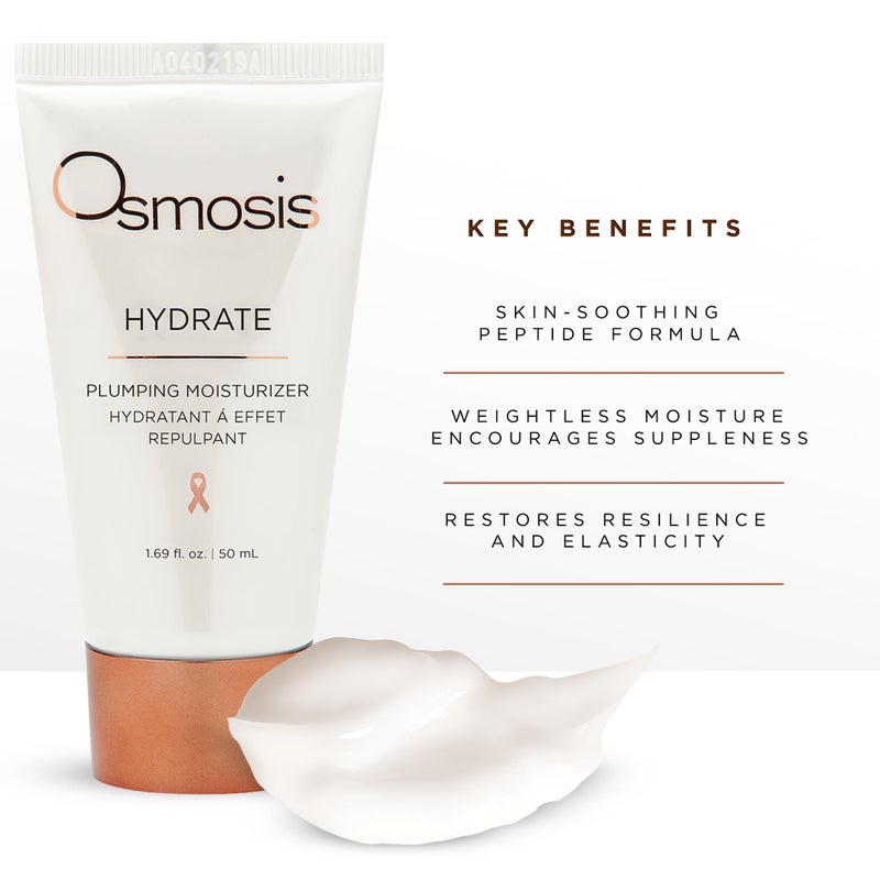 OSMOSIS HYDRATE Plumping Facial Moisturizer with Shea Butter, Skin-Soothing and Firming for Aging, Pigmented, Sensitive, Dry, and Irritated Skin, 1.69 Fl Oz - Image 4