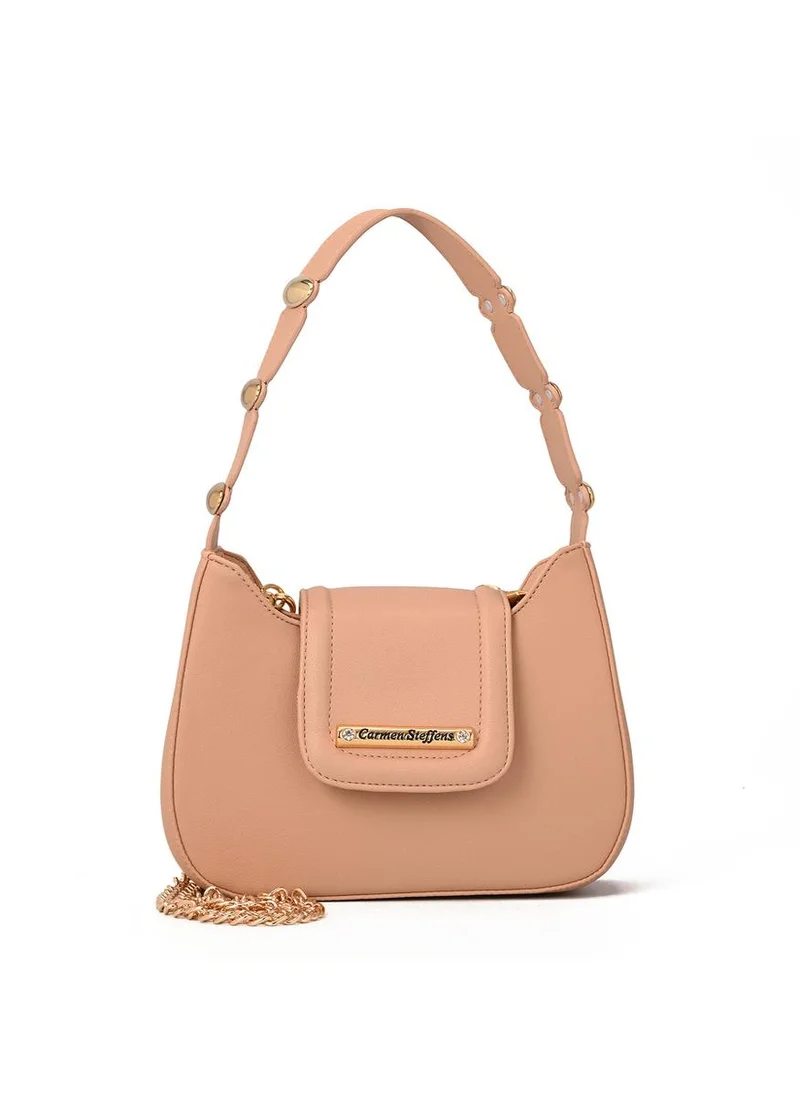 Carmen Steffens Hobo Bag Metals Blush