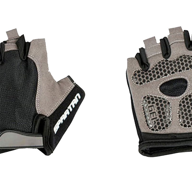 Spartan Cycle Gloves | Breathable Ventilated Mesh Cycling Gloves for Kids & Adults Elastic Wrist Support Pull‑Off Finger Tabs Sweat Absorbent Interior Enhanced Grip Durable High‑Quality - Image 1