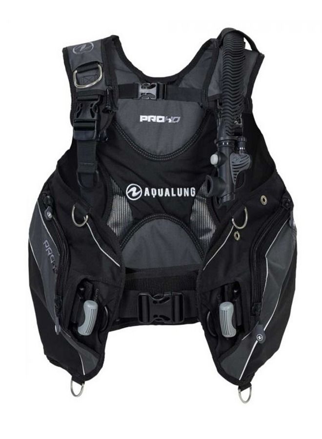 AQUA LUNG Aqualung New Pro HD BCD for Men - Black/ Charcoal - Image 1