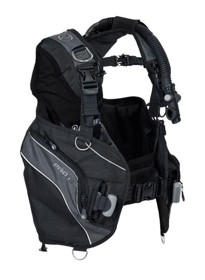 AQUA LUNG Aqualung New Pro HD BCD for Men - Black/ Charcoal - Image 2