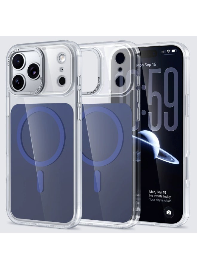 هوت توبيك 【غلاف مغناطيسي شفاف مضاد للاصفرار】غلاف Apple iPhone 17 Pro Max، واقي رفيع مضاد للسقوط متوافق مع الشحن اللاسلكي المغناطيسي - Image 1