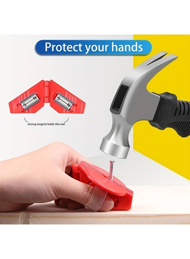 Mini Portable Claw Hammer 160mm Iron Head with Non-Slip Grip, Multipurpose Carpentry Hammer for Home, DIY, Repair, Car Emergency Tool - Image 4