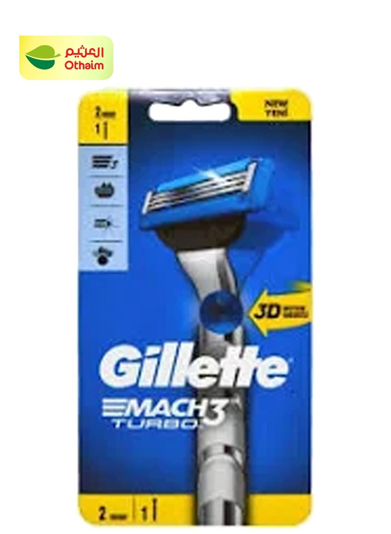 Gillette جيليت ماتش 3+ تيربو 3 دي موشن