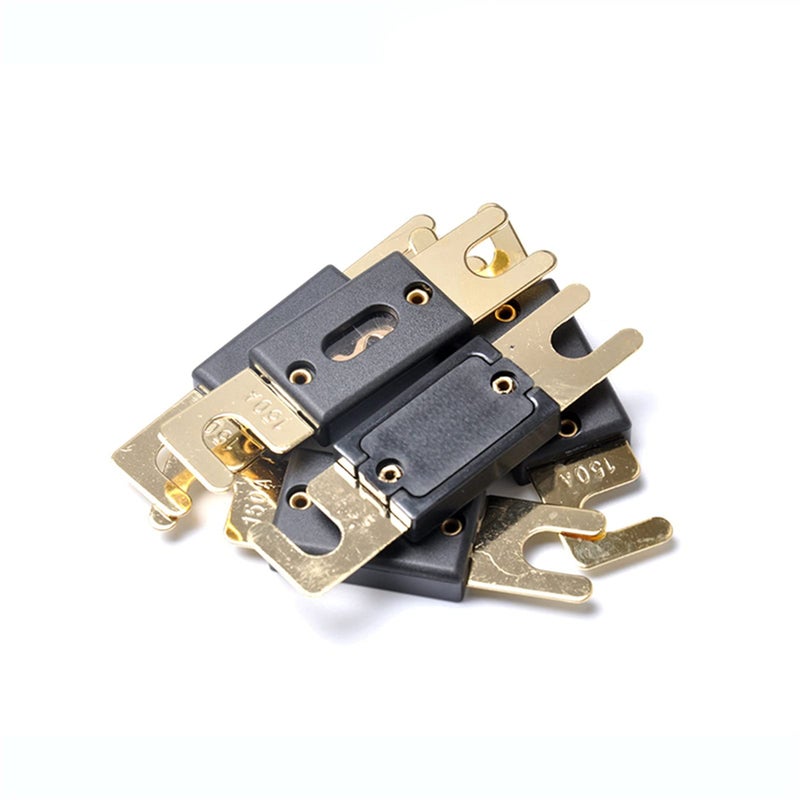 Universal Gold Plated 150 Amp Car Audio Fuse 5 Pieces Set - Image 3