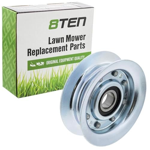 8TEN Flat Idler Pulley for John Deere L100 LA115 LA105 D100 L110 L111 L118 D110 D105 D125 X145 D130 GY20067 GR22172 - Image 1