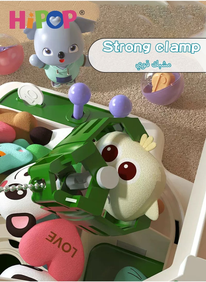 HIPOP Claw Doll Machine with Movable Windmill,Music and Light,Mini doll Machine as Kids Gift  - Image 4