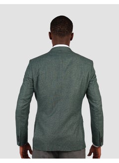 D'S DAMAT بدلة DS Damat Slim Fit باللون الأخضر مكونة من 3 قطع  - Image 4