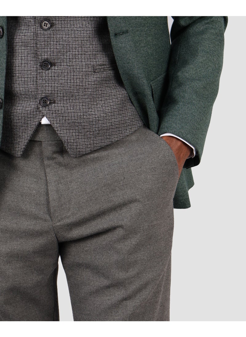 D'S DAMAT - بدلة DS Damat Slim Fit باللون الأخضر مكونة من 3 قطع - Image 1