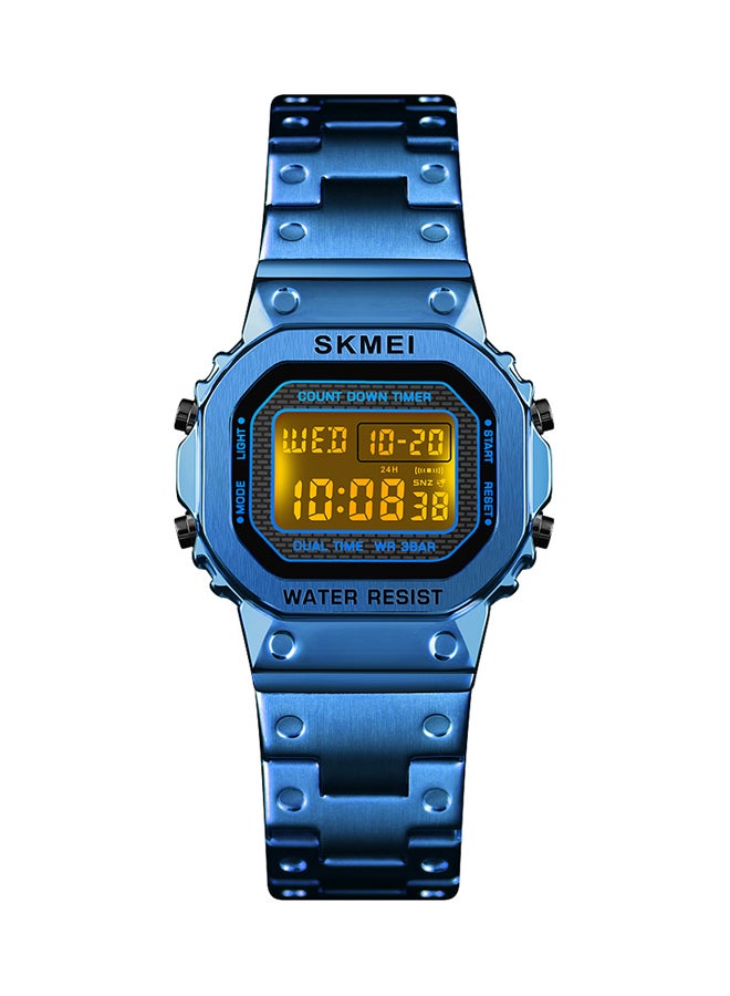 Water Resistant Digital Watch 1J3470Bl